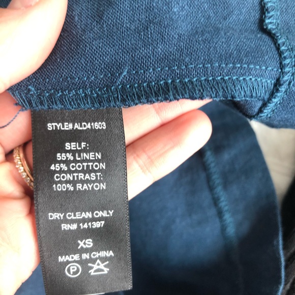 ASTR linen dress backless size XS - Picture 8 of 8